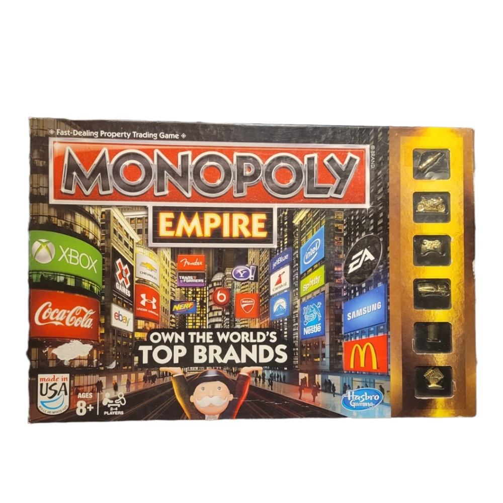 Hasbro 2015 Monopoly Empire Gold Edition B5095 Board